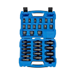 Kincrome - 1/2" Drive Metric Standard & Deep Impact Socket Set 30 Piece | K2097
