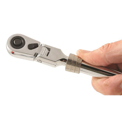 Kincrome - Kincrome 165 - 200mm 1/4" Square Drive Telescopic Flex Head Ratchet | K2105