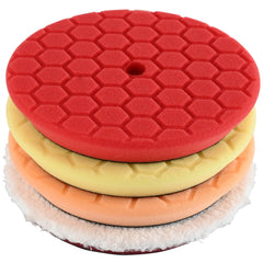 Kincrome - 7" Polishing Pad Set 4 Piece | K211009