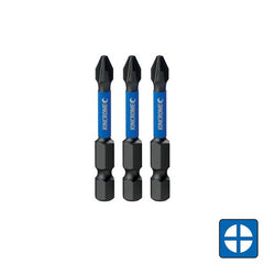 Kincrome Phillips #1 Impact Bit 50mm 3 Piece | K21222