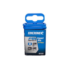 Kincrome - 50mm Phillips #2 Impact Bit 10 Piece | K21237