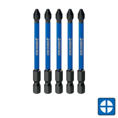 Kincrome - 75mm Phillips #2 Impact Bit 5 Piece | K21244