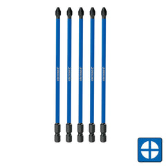 Kincrome Phillips #2 Impact Bit 150mm 5 Piece | K21251