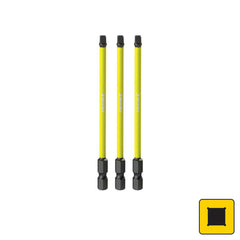 Kincrome Square #2 Impact Bit 100mm 3 Piece | K21287