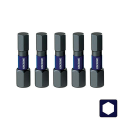 Kincrome - 2mm Hex Impact Bit 25mm 5 Piece | K21302
