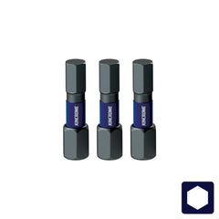 Kincrome Hex 5mm Impact Bit 25mm 3 Piece | K21337