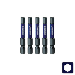 Kincrome Hex 5mm Impact Bit 50mm 5 Piece | K21343