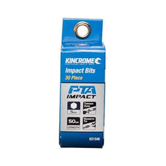 KINCROME Hex 5mm Impact Bit 50mm 30 Piece | K21346