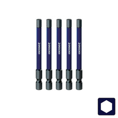 Kincrome Hex 5mm Impact Bit 75mm 5 Piece | K21351