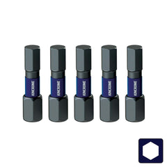 Kincrome Hex 6mm Impact Bit 25mm 5 Piece | K21360