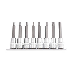 KINCROME Tamperproof TORX SOCKET SET 8 Piece 1/2 Drive | K2136