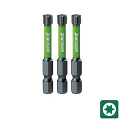 Kincrome TORX T25 Impact Bit 50mm 3 Piece | K21405