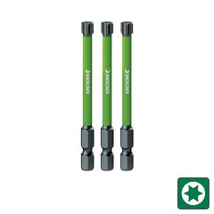 Kincrome TORX T25 Impact Bit 75mm 3 Piece | K21410