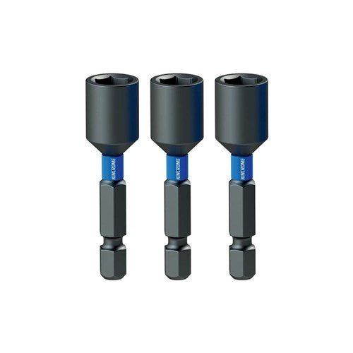 Kincrome Magnetic Nutsetter 5/16" Impact Bit 50mm 3 PieceK21467
