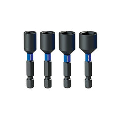 Kincrome Magnetic Nutsetter Impact Bit Mixed Pack 50mm 4 PieceK21507