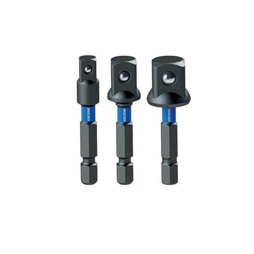 Kincrome Impact Socket Driver Adaptor Mixed Pack 50mm 3 PieceK21512