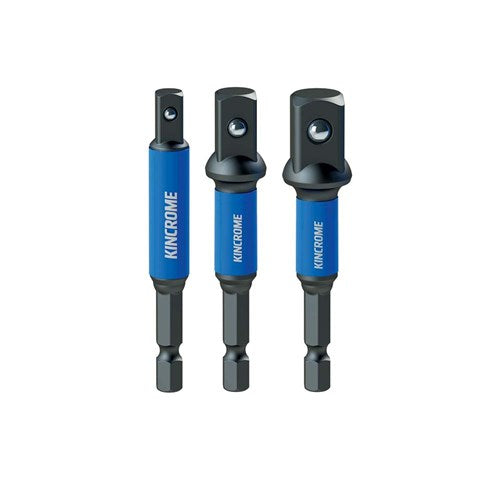 Kincrome Impact Socket Driver Adaptor Mixed Pack 65mm 3 PieceK21513