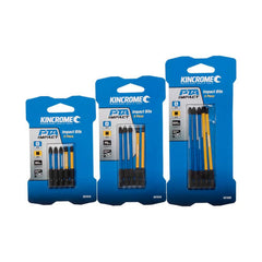 Kincrome - 100mm Phillips & Square #2 Impact Bit Mixed Pack 5 Piece | K21520