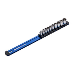 Kincrome - 10 Piece 1/4” Drive NUT-LOK™ Socket Rail Set | K2170NL