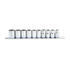 Kincrome - SOCKET RAIL 1/2D 10P-MET (MP) | K2174