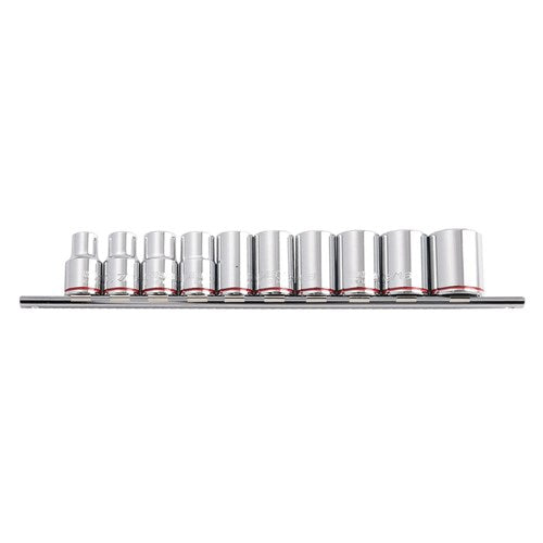 Kincrome Kincrome  10 Piece 1/2" Square Drive Imperial Socket SetK2175
