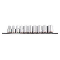 Kincrome Kincrome  10 Piece 1/2" Square Drive Imperial Socket SetK2175