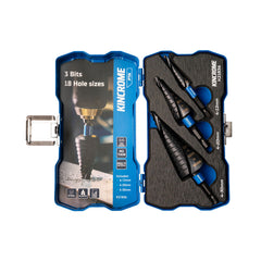Kincrome - 1/4" Step Drill Set 3 Piece Shank | K21836