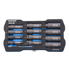 Kincrome - LOK-ON Deep Impact Socket Set 12 Piece ½" Drive | K27072