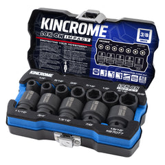 Kincrome - 3/8" Drive Imperial Lok-on Impact Socket Set 12 Piece | K27077