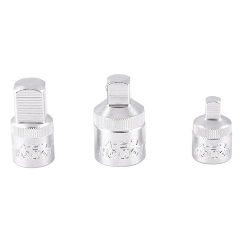 KINCROME LOK-ON Adaptor Set 3 Piece 1/4, 3/8 & 1/2" Drive | K27098