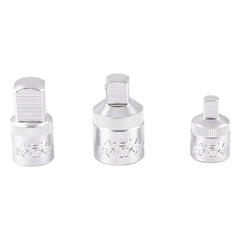KINCROME LOK-ON Adaptor Set 3 Piece 1/4, 3/8 & 1/2" Drive | K27098