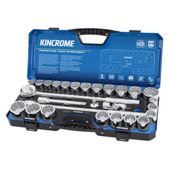Kincrome - 28PCE Heavy-Duty Socket Set, K28045 for Trade Pros