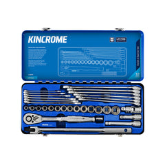 Kincrome Socket & Spanner Set 32 Piece ½" Drive Metric | K28075