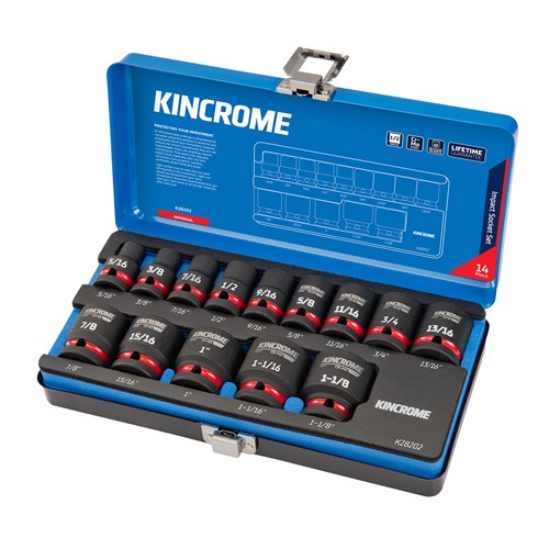 Kincrome Impact Socket Set | K8145 | Built for Heavy-Duty Performance