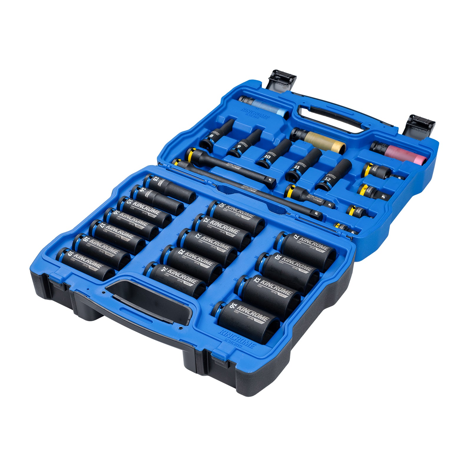 Kincrome Deep Impact Socket Set 31 Piece ½" Drive - Metric | K28209