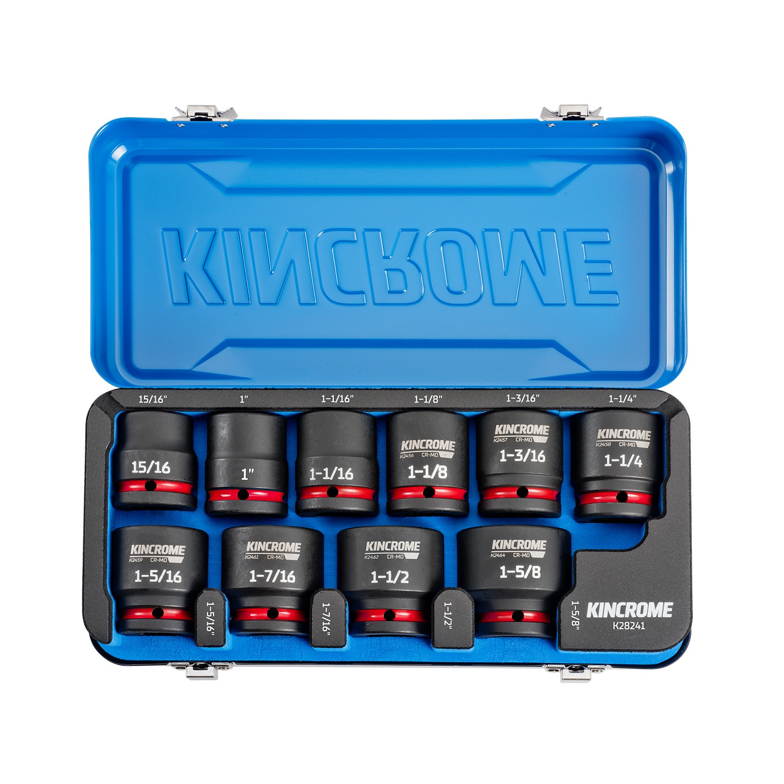 Kincrome Impact 3/4" Drive Socket Set Imperial 10 Piece | K28241