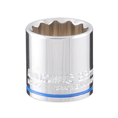 Kincrome Socket (Mirror Polish) 22mm 3/8" Drive | K2847