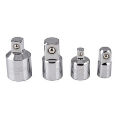 Kincrome Socket Adaptor Set 4 Piece 1/4, 3/8 & 1/2" Drive (Mirror Polish) | K2937