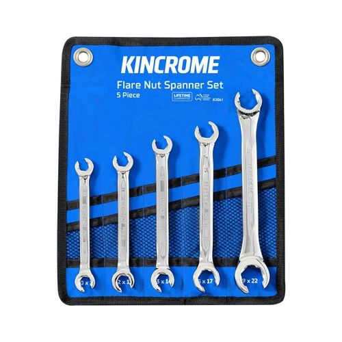 Kincrome Flare Nut Spanner Set 5 Piece | K3061