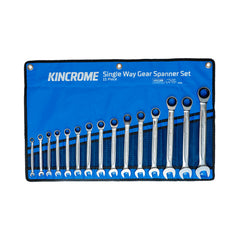 Kincrome - 15 Piece S/way Gear Spanner-met | K3105