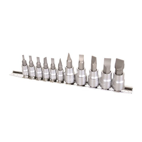 Kincrome Blade Socket Set 11 Piece 1/4 & 3/8" Drive | K5027