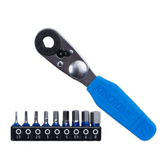 Kincrome - 10P 1/4D MINI RCHT HEX B/SET | K5037