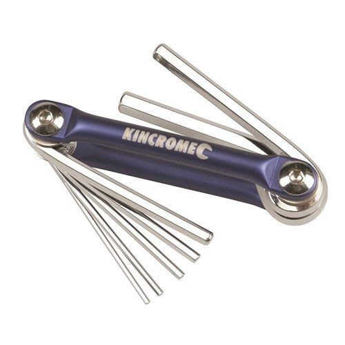 Kincrome Folding Hex Key Set 7 Piece Metric | K5046