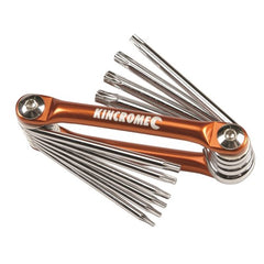 Kincrome Folding Tamperproof TORX Set 10 Piece | K5048