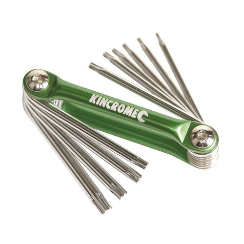 Kincrome Folding TORX Key Set 10 Piece | K5149