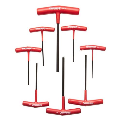 Kincrome T-Handle Hex Key Set 8 Piece Imperial | K5282