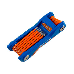 Kincrome - Aluminium Folding Tamperproof TORX Keys 10 Piece | K5383