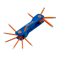 Kincrome - Aluminium Folding Tamperproof TORX Keys 10 Piece | K5383