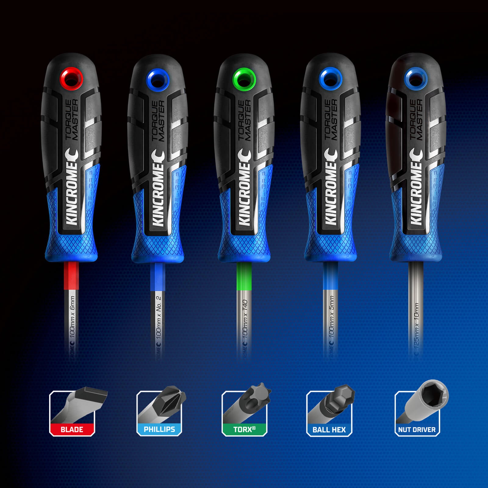 Kincrome - Torquemaster Torx Screwdriver T20x100mm