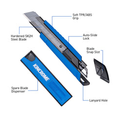 Kincrome - Soft Grip Snap Knife 25mm | K6174